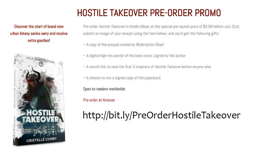 Hostile Takeover by Cristelle Comby